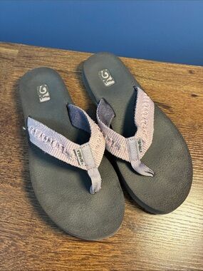 Teva Women's Lavender Fabric Strap Sandals